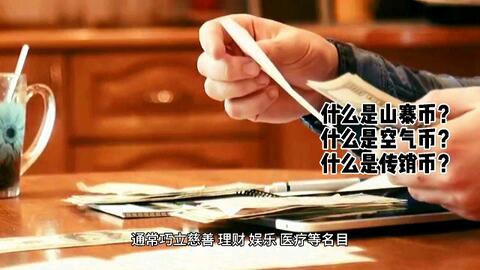 什么是山寨币,空气币,传销币。 · 来源:B 站 · 派向未来